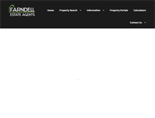 Tablet Screenshot of farndells.com